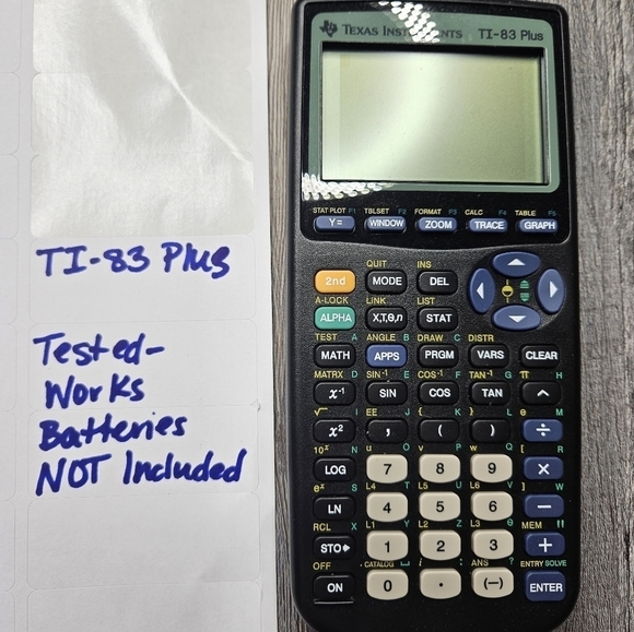 Texas Instaments TI-83 Plus Graphing Scientific Calculator - Picture 2 of 5